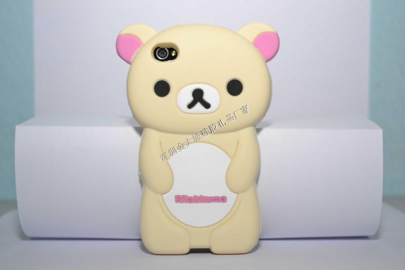 輕松熊手iphone5C保護殼