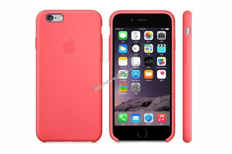 粉色iphone 硅膠保護套
